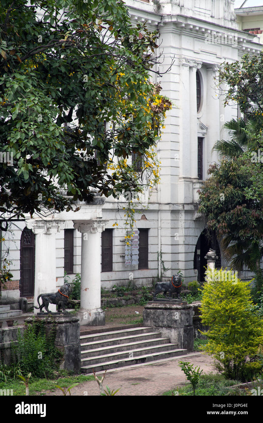 Keshar Mahal Bibliothek, Garden of Dreams, Kaiser Mahal, Thamel, Kathmandu, Nepal Stockfoto