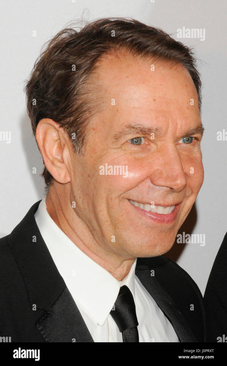Jeff Koons besucht breit Museum schwarze Krawatte konstituierende Abendessen an der breiten am 17. September 2015 in Los Angeles, Kalifornien. Stockfoto