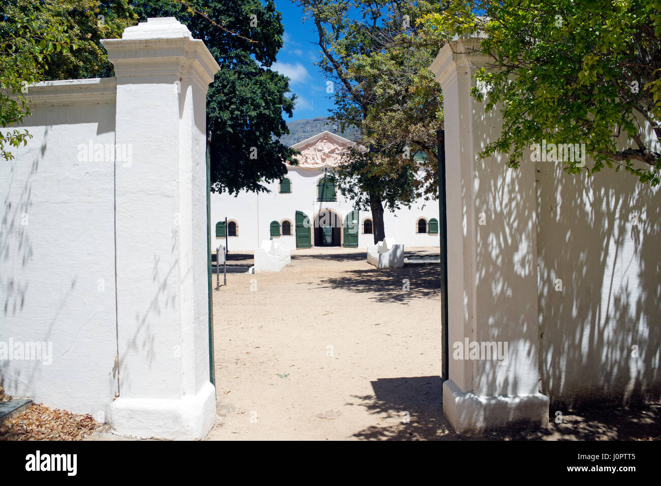 Cloete Weinkeller Groot Constantia Wine Estate Kapstadt Südafrika Stockfoto Cloete Weinkeller Groot Constantia Wine Estate Kapstadt Südafrika Stockfoto