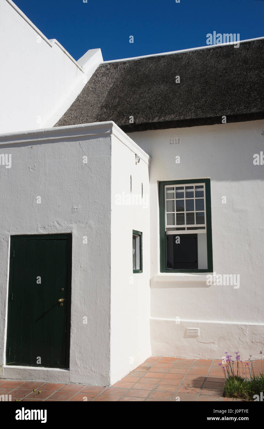 Traditional Cape niederländischen Architektur Mowbray Kapstadt Südafrika Stockfoto