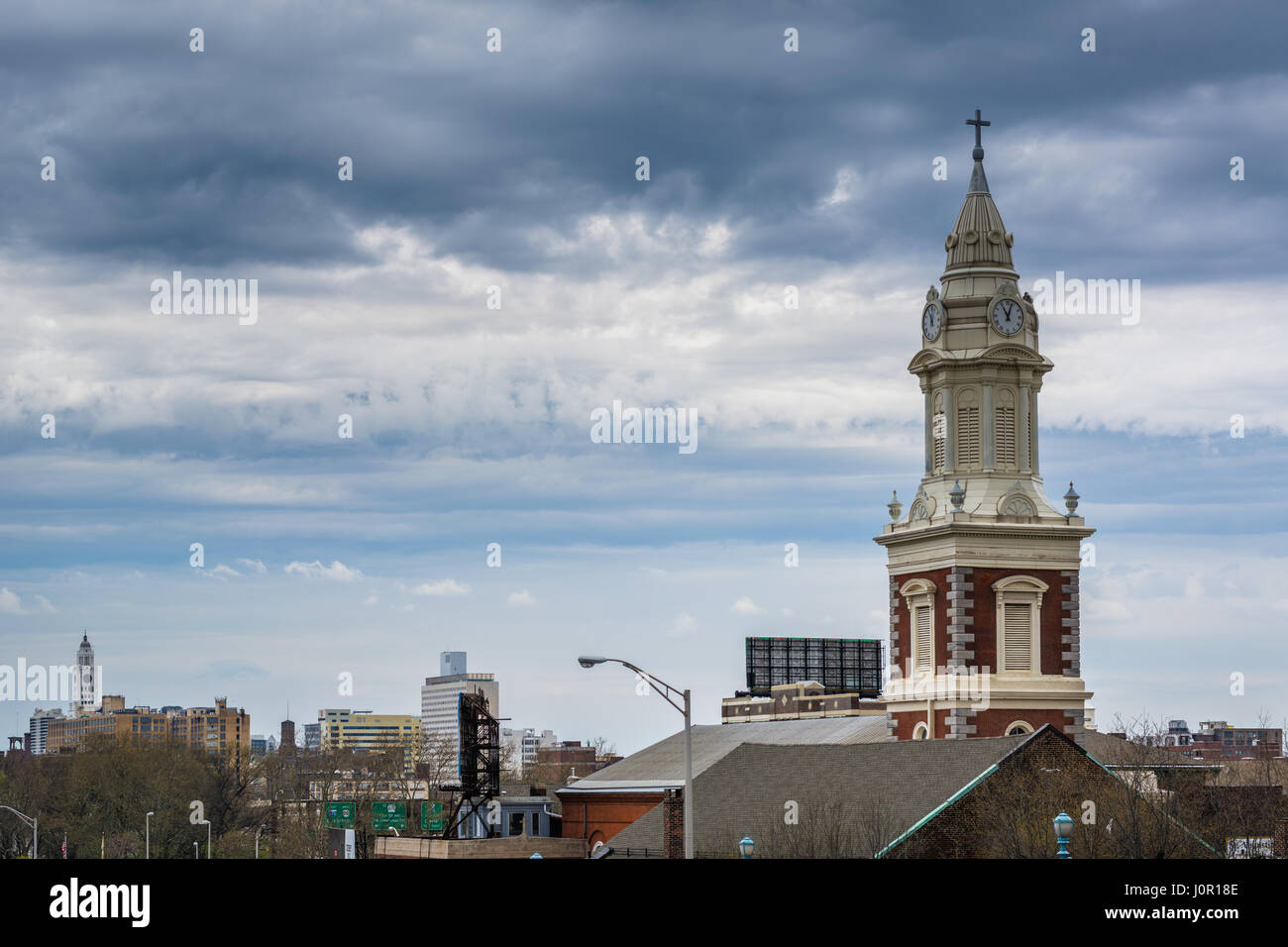 St. Augustine römisch-katholische Kirche, in Philadelphia, Pennsylvania. Stockfoto