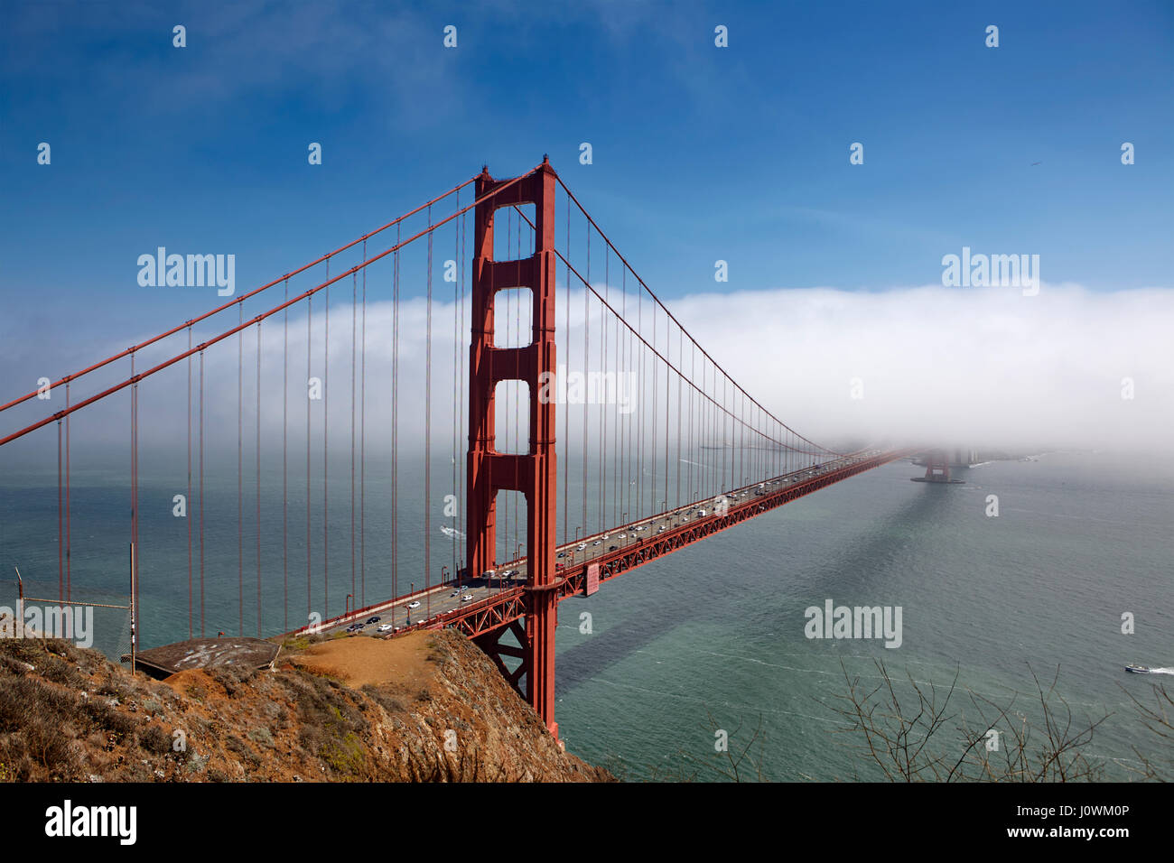 Golden Gate Bridge in San Francisco, Kalifornien, USA Stockfoto