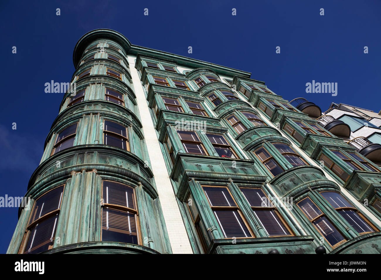 Historisches Gebäude in San Francisco, Kalifornien, USA Stockfoto