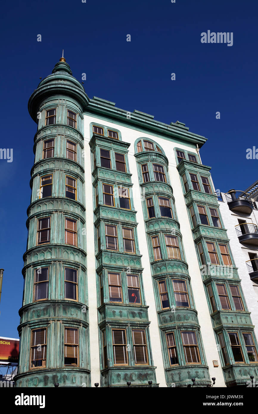 Historisches Gebäude in San Francisco, Kalifornien, USA Stockfoto