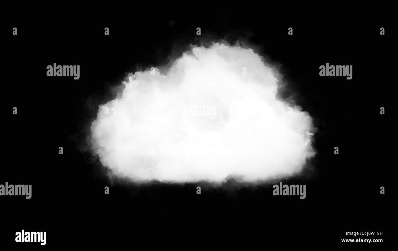 Cloud computing oder cloud-Technologie, Konzept Hintergrund aus aus himmlischen Wolken, Symbol der IT Industrie Stockfoto
