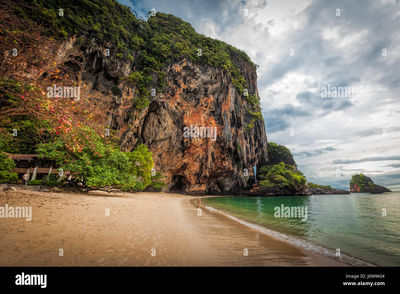 Phra Nang beach, Ao Nang, Railay, Provinz Krabi, Thailand Stockfoto