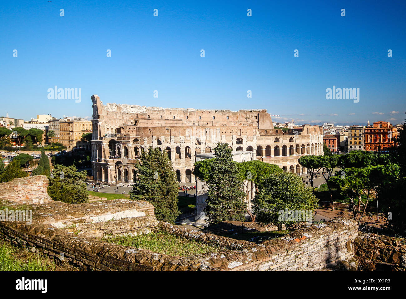 Kolosseum, Rom, Latium, Italien Stockfoto