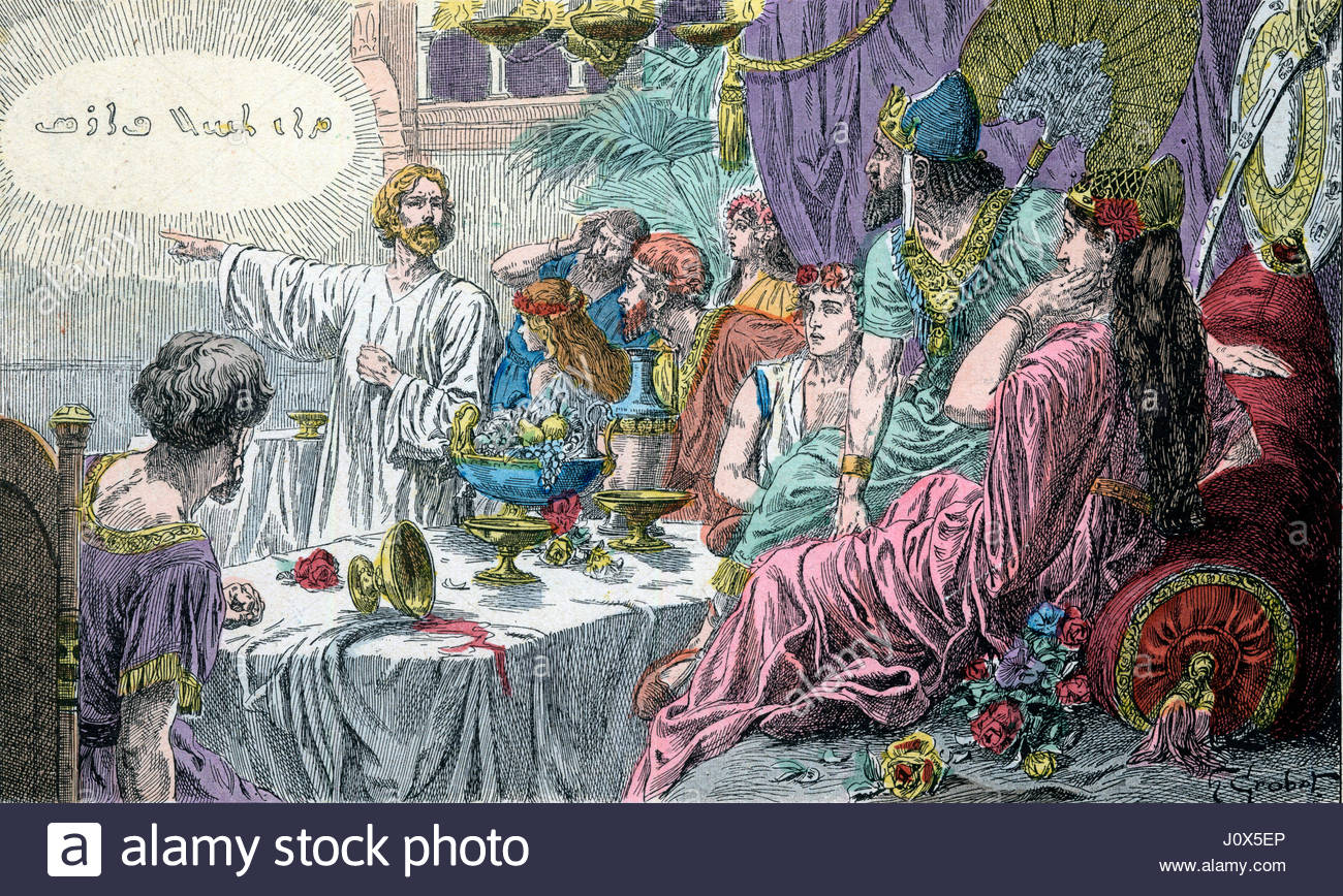 Feast Of Belshazzar Stockfotos & Feast Of Belshazzar Bilder Alamy