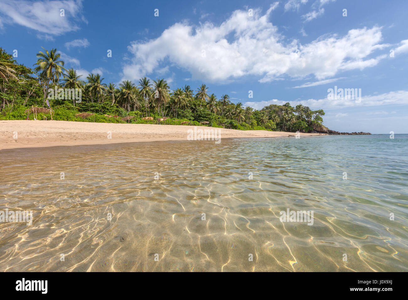 Diamond Cliff Beach auf Koh Lanta Yai, Provinz Krabi, Thailand, Südostasien Stockfoto