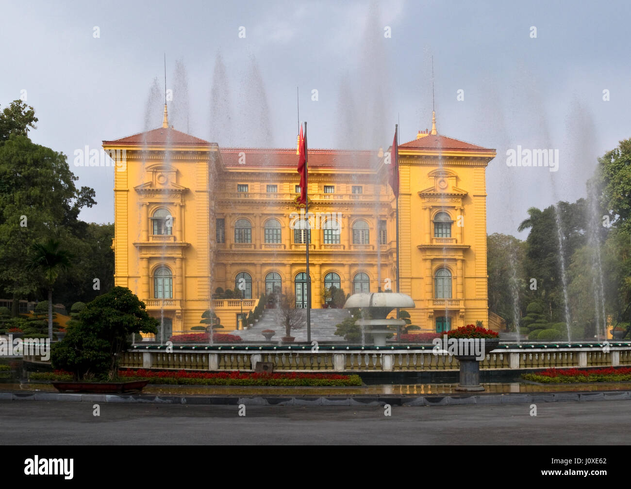 Präsidentenpalast in Hanoi nicht mehr belegt durch Präsident Stockfoto