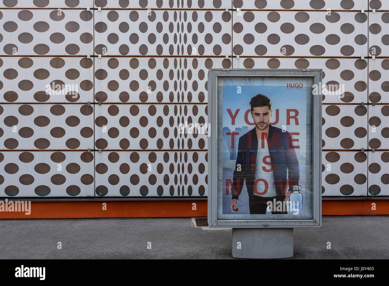 Hugo Boss Werbung Stockfotografie Alamy