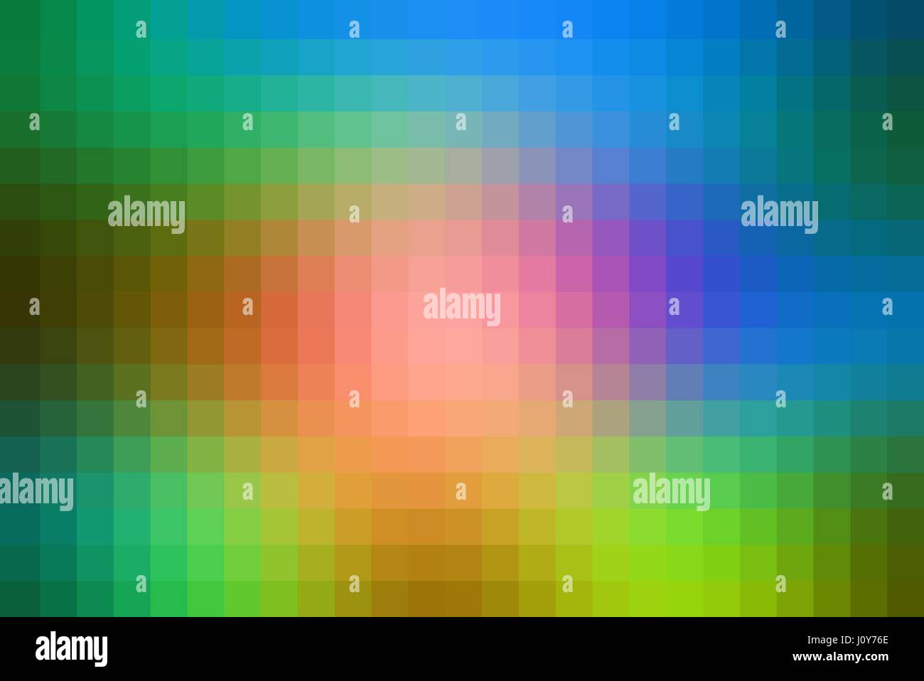 Rosa Grün Blau abstrakt Vektor quadratischen Fliesen Mosaik Hintergrund Stock Vektor