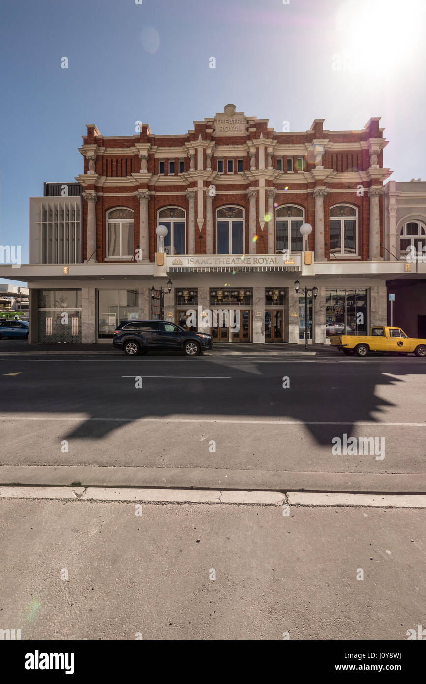 Isaac Theatre Royal, Christchurch, Neuseeland. Stockfoto