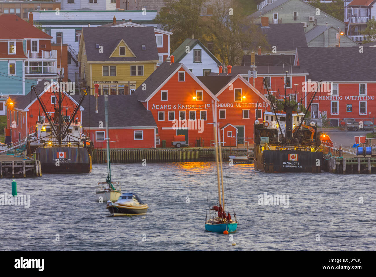 Lunenburg, Nova Scotia, Kanada Stockfoto