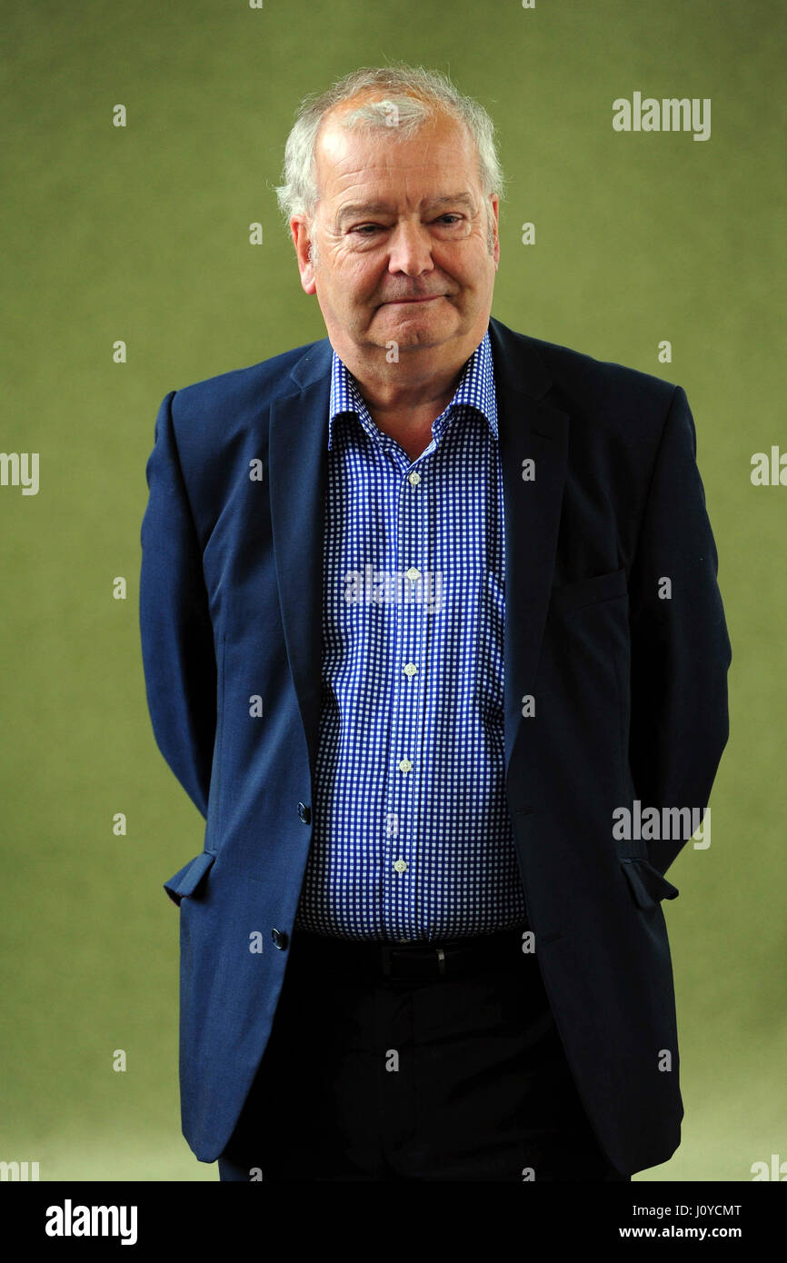 Renommierten schottischen Historiker Professor Sir Tom Devine das Edinburgh International Book Festival am Wochenende abgebildet er seine Unterstützung für schottische Unabhängigkeit erklärte Stockfoto