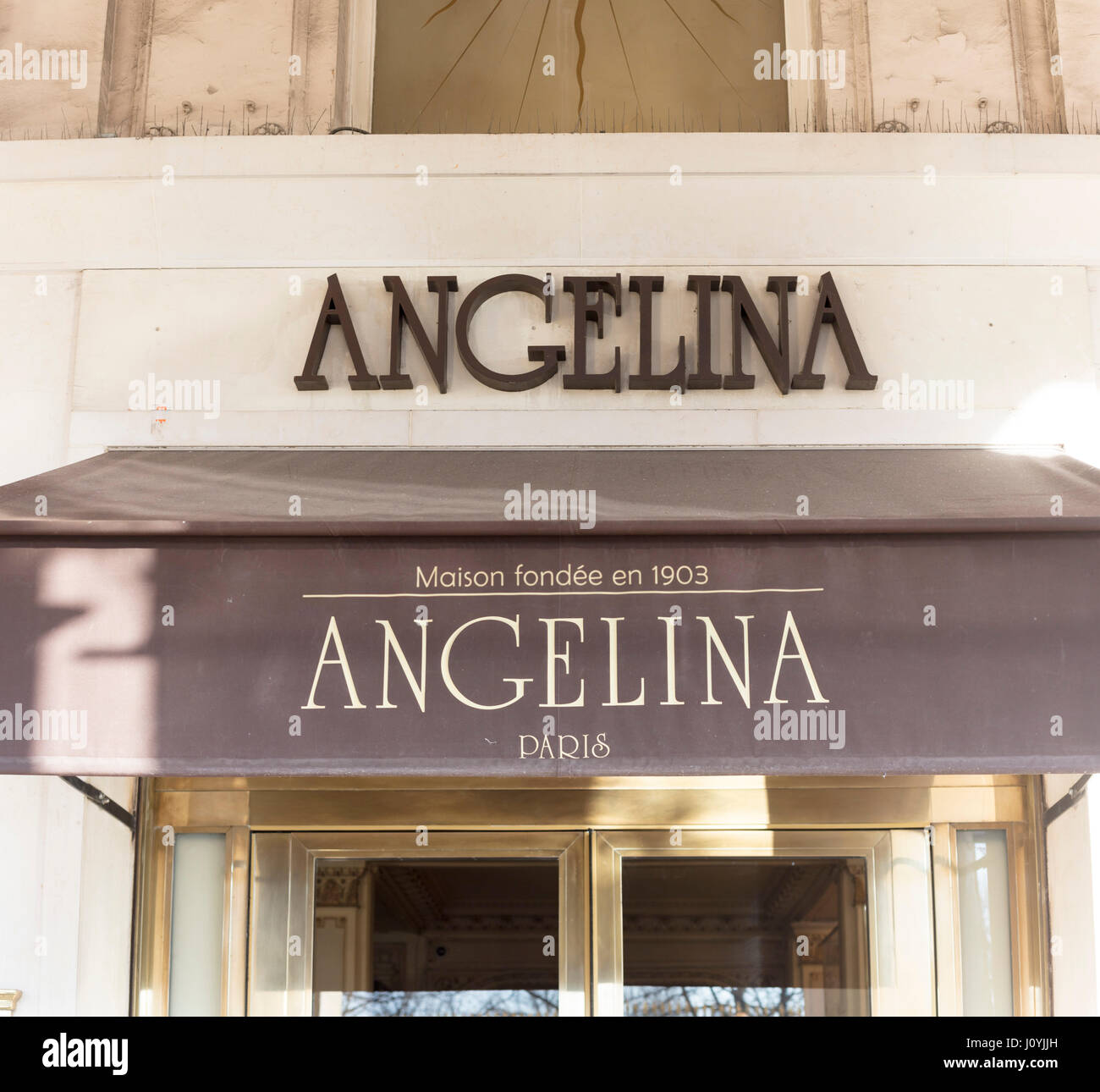 Angelina-Teehaus und Café, 226 Rue de Rivoli, Paris, Frankreich Stockfoto
