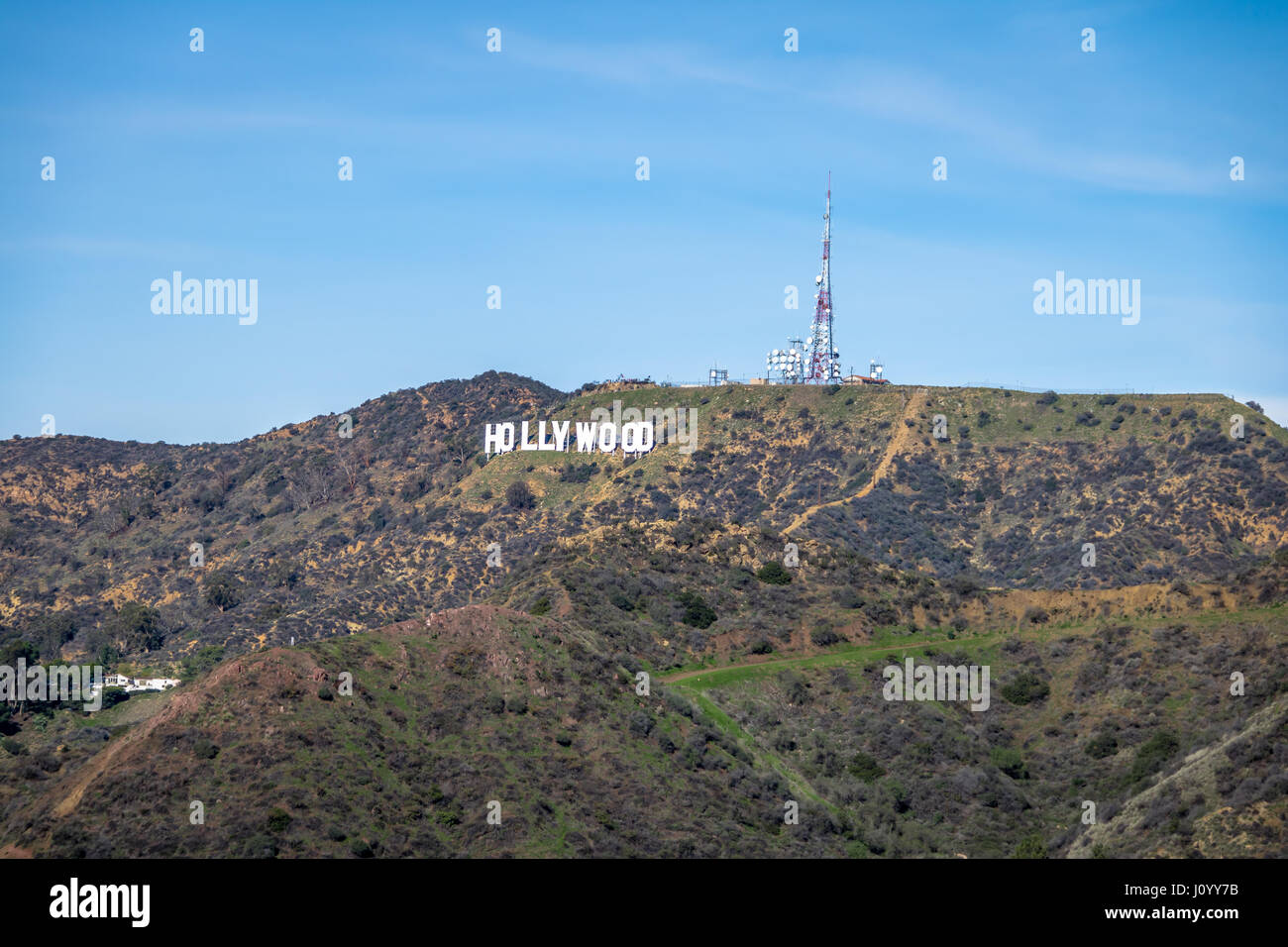 Hollywood-Schild - Los Angeles, Kalifornien, USA Stockfoto