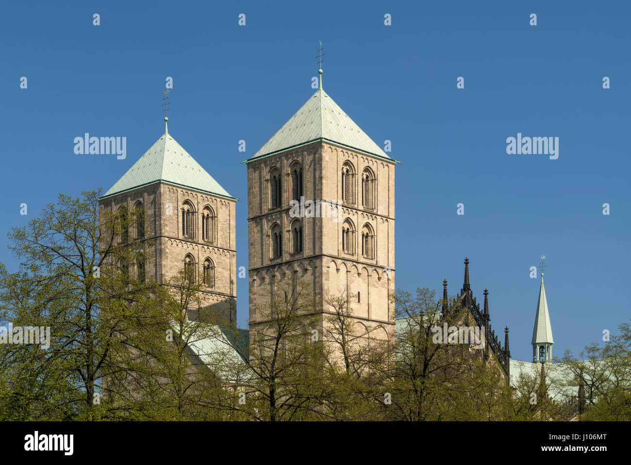 St. Paulus-Dom in Münster, Nordrhein-Westfalen, Deutschland | St. Paulus-Dom, Münster Dom Münster, Nordrhein-Westfalen, Deutschland Stockfoto