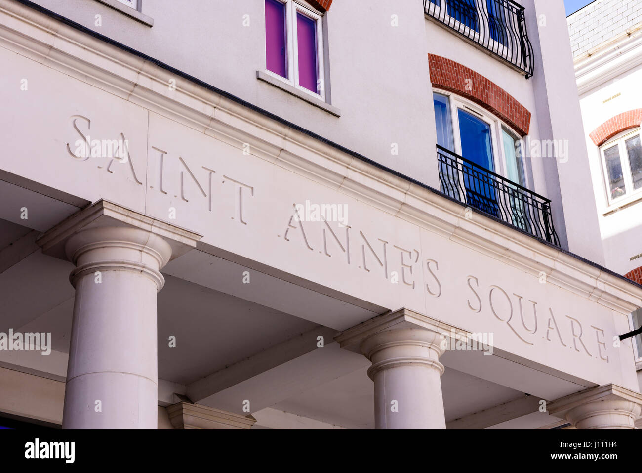 Sankt-Anna-Platz, Belfast Stockfoto