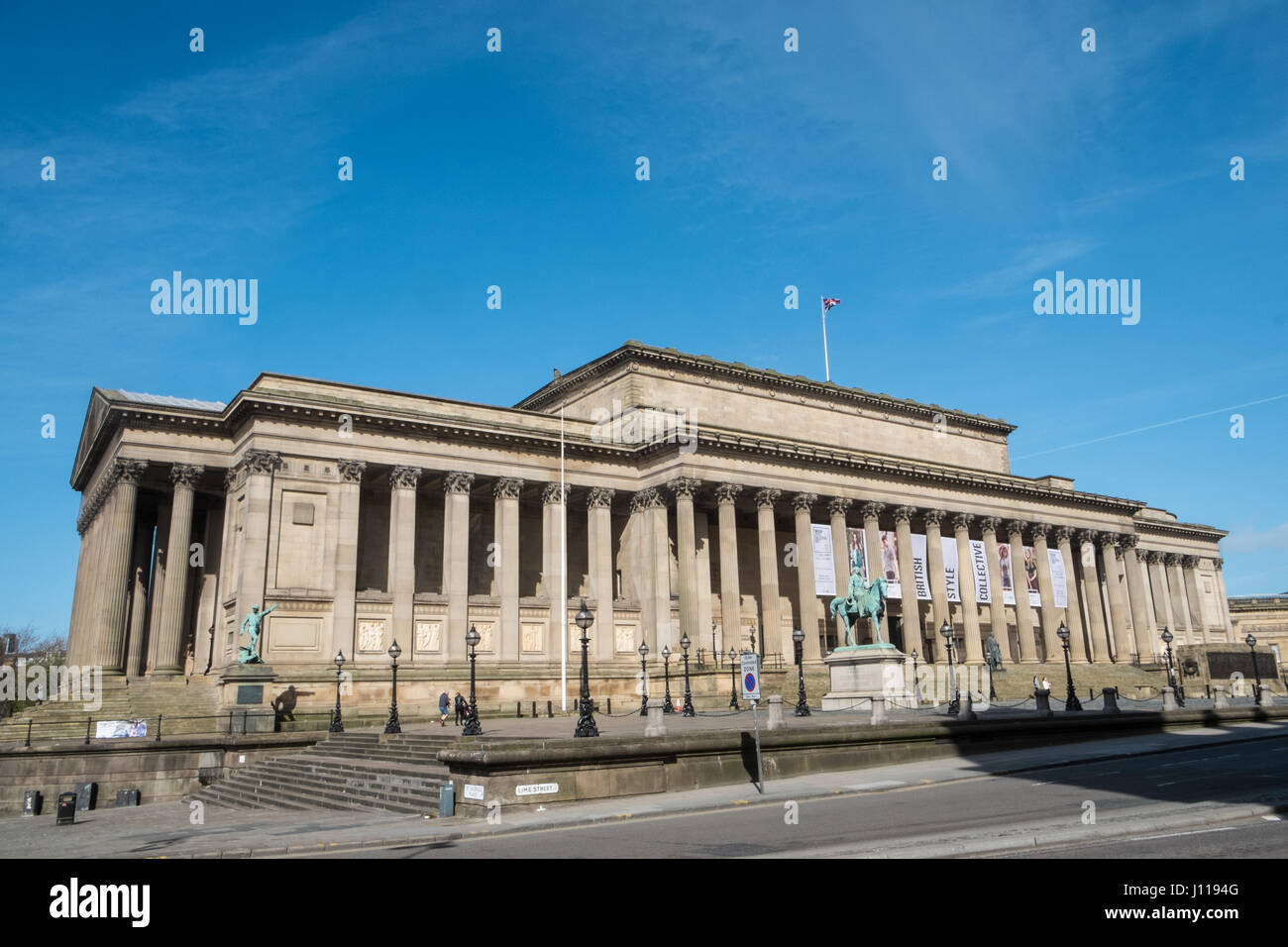 St Georges Hall, Saint Georges, Halle, Zentrum von Liverpool, Merseyside, England, UNESCO, Weltkulturerbe-Stadt, Stadt, Nord, Nord, England, Englisch, UK. Stockfoto