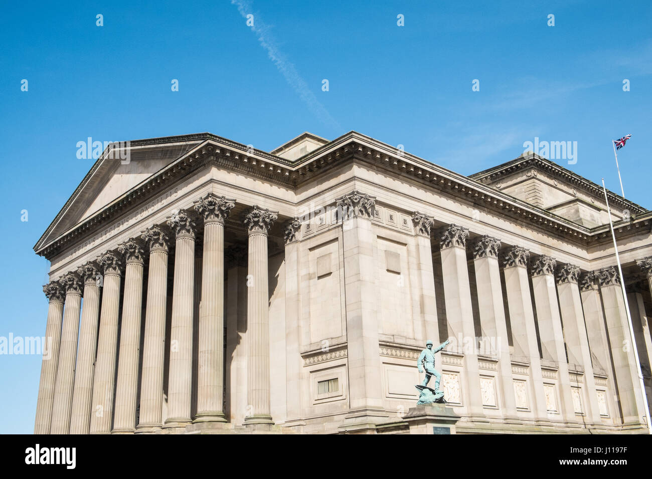 St Georges Hall, Saint Georges, Halle, Zentrum von Liverpool, Merseyside, England, UNESCO, Weltkulturerbe-Stadt, Stadt, Nord, Nord, England, Englisch, UK. Stockfoto