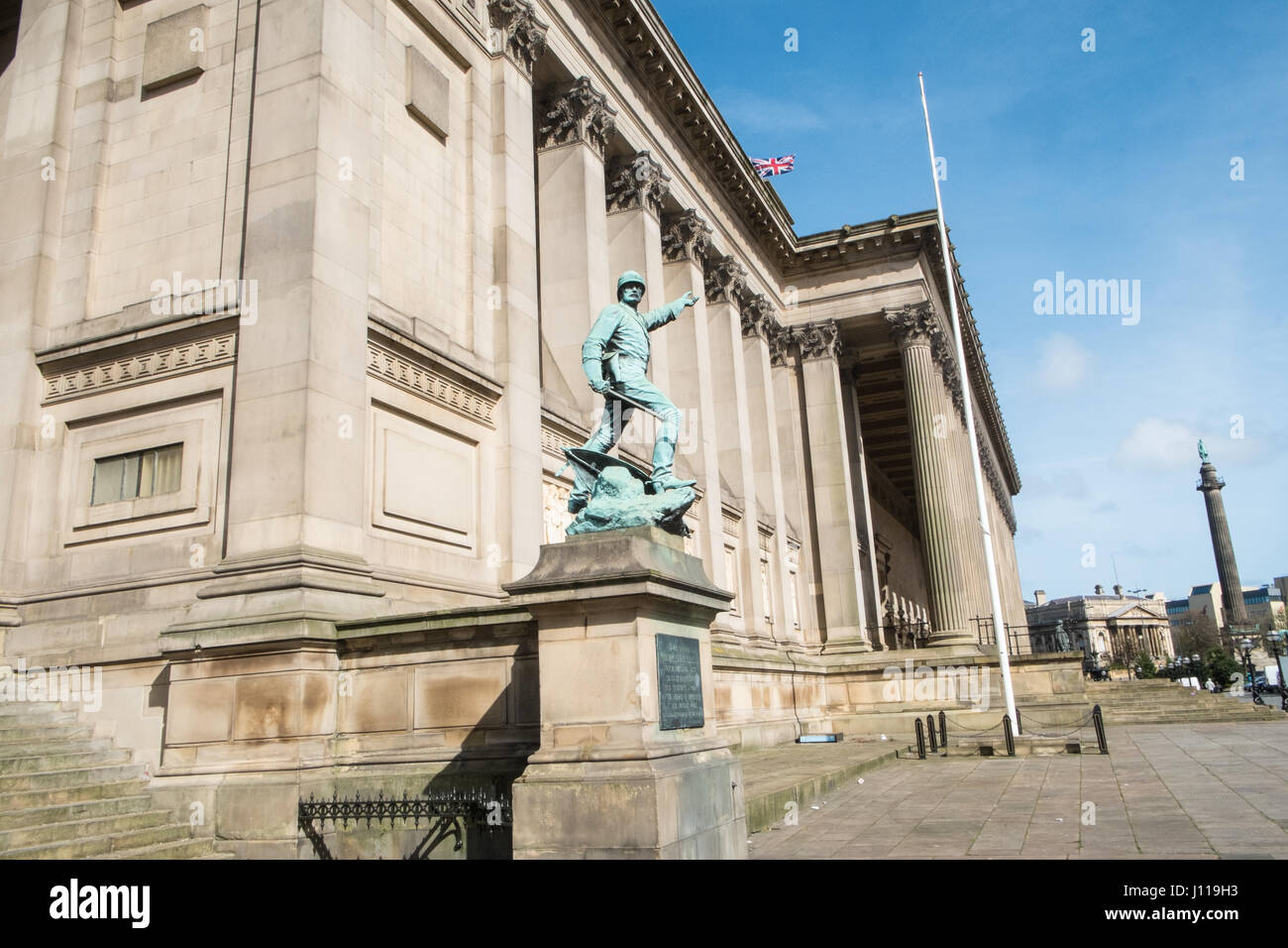 St Georges Hall, Saint Georges, Halle, Zentrum von Liverpool, Merseyside, England, UNESCO, Weltkulturerbe-Stadt, Stadt, Nord, Nord, England, Englisch, UK. Stockfoto