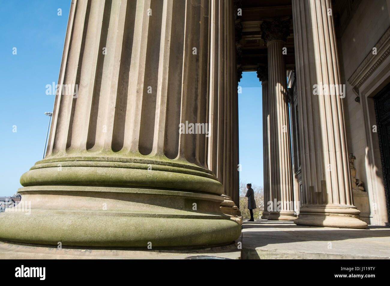 St Georges Hall, Saint Georges, Halle, Zentrum von Liverpool, Merseyside, England, UNESCO, Weltkulturerbe-Stadt, Stadt, Nord, Nord, England, Englisch, UK. Stockfoto