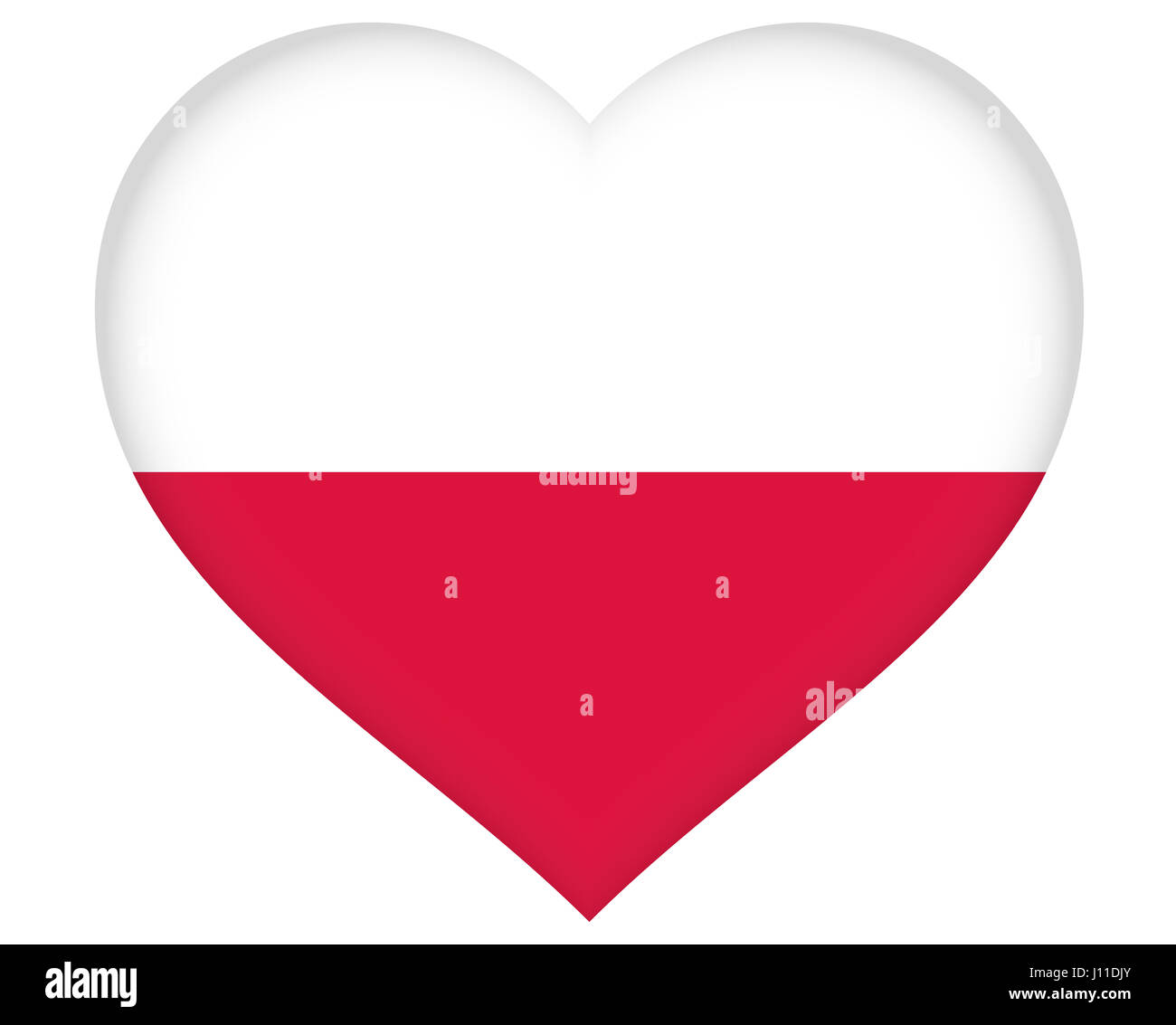 Polen Flagge Herz Stockfotos und bilder Kaufen Alamy