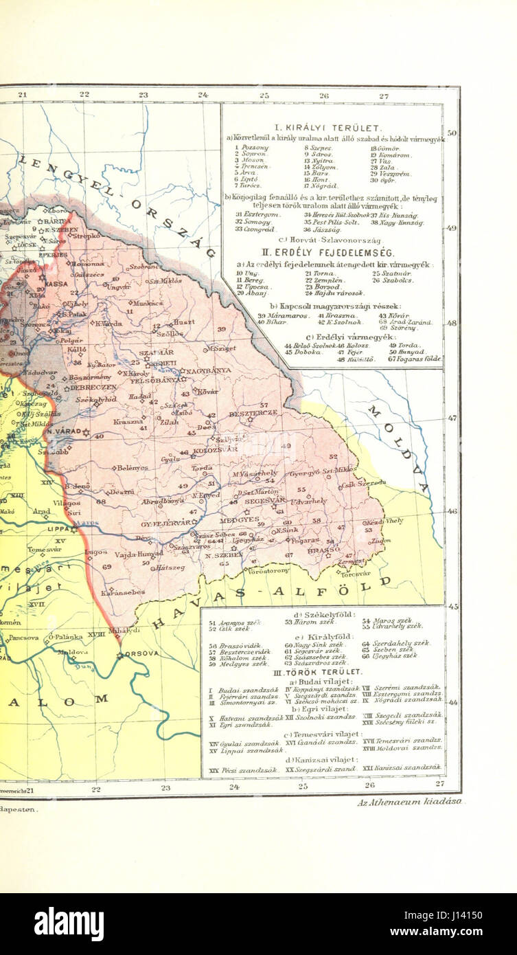 Bild entnommen Seite 603 von "einem Magyar Nemzet Tortenete. Szerkeszti Szilágyi S. [mit Karten und Abbildungen.] " Stockfoto