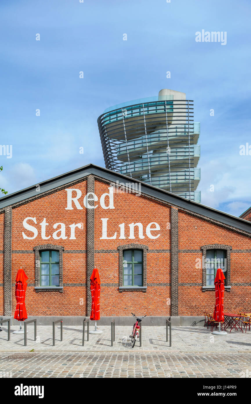 Belgien, Antwerpen - Red Star Line Museum Stockfoto