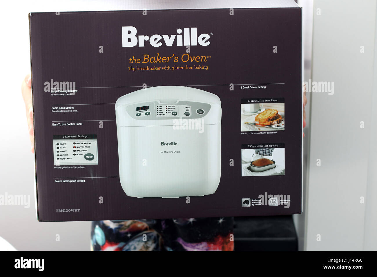 Breville Brotbackautomat Stockfoto