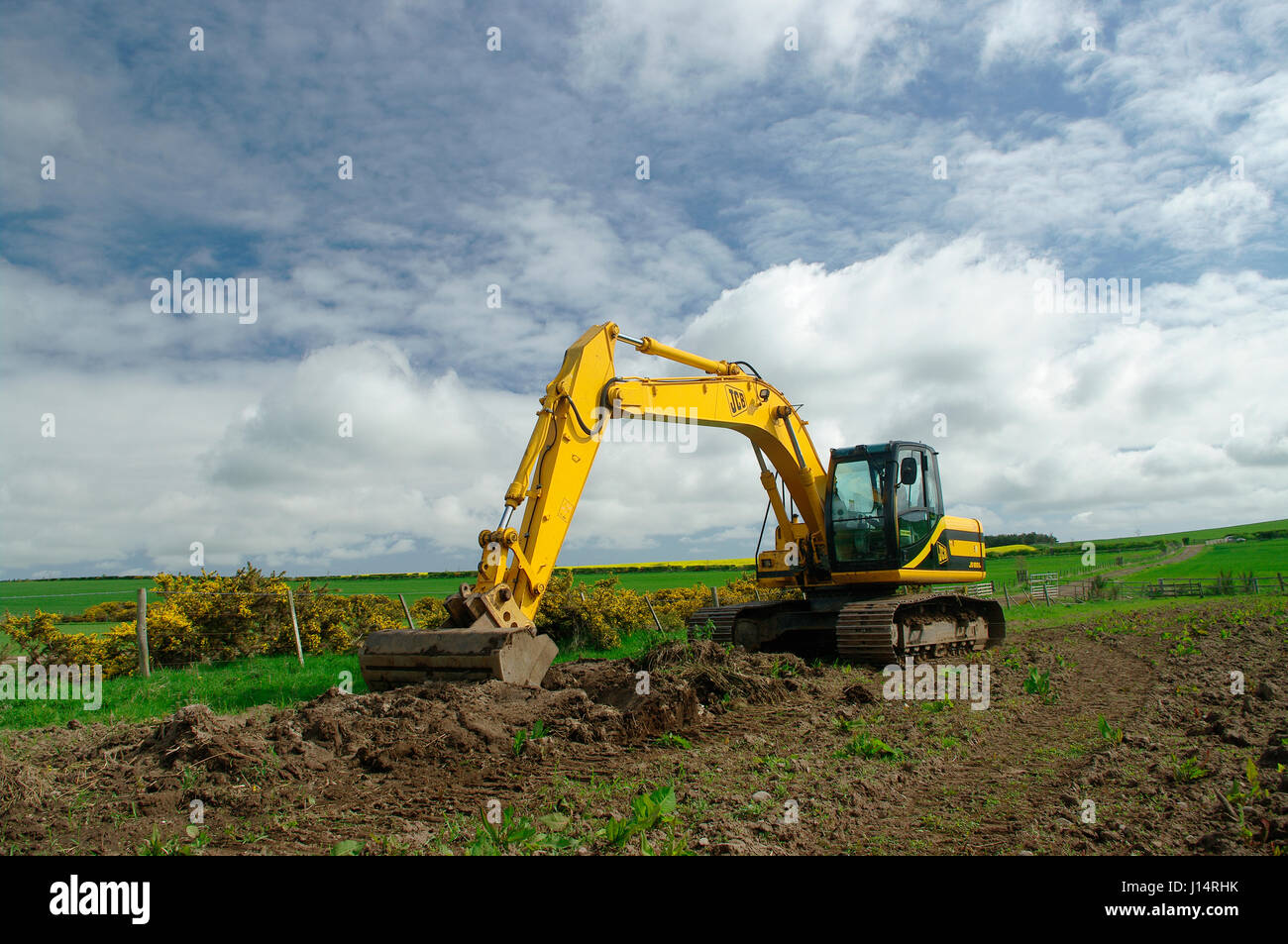 JCB JS 160 L Bagger Stockfotografie Alamy