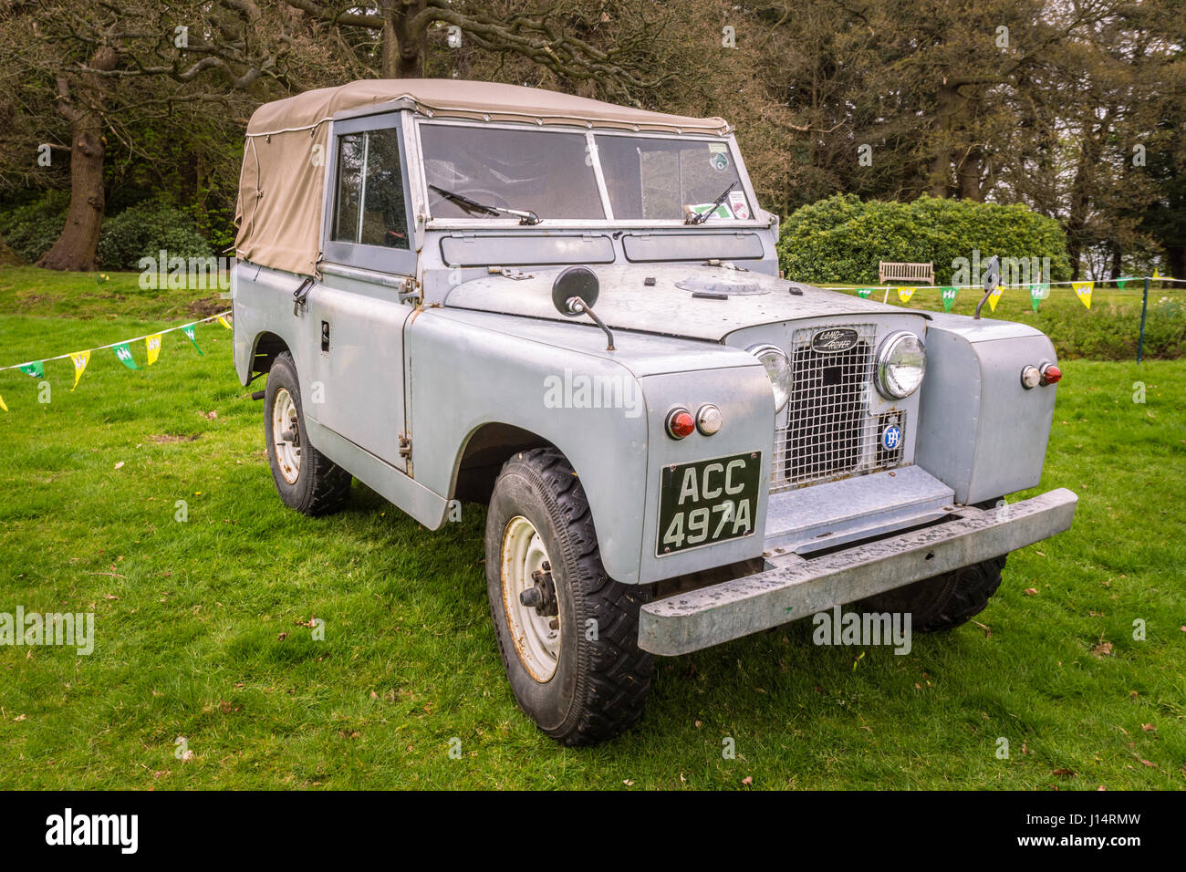 Land Rover Serie 2 Beispiel Probe Landrover Stockfoto