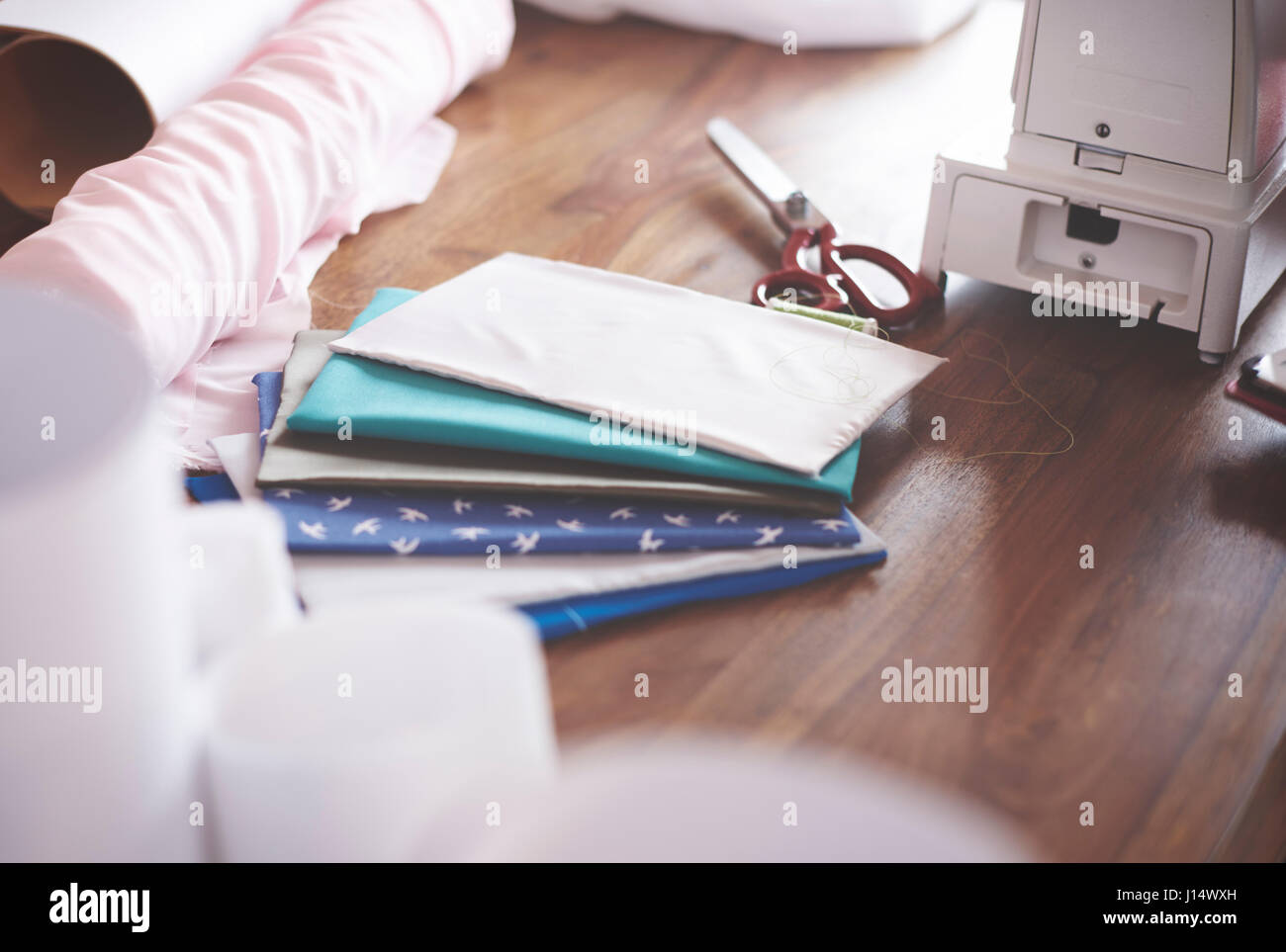 Nahaufnahme von einigen Schneider-tools Stockfoto