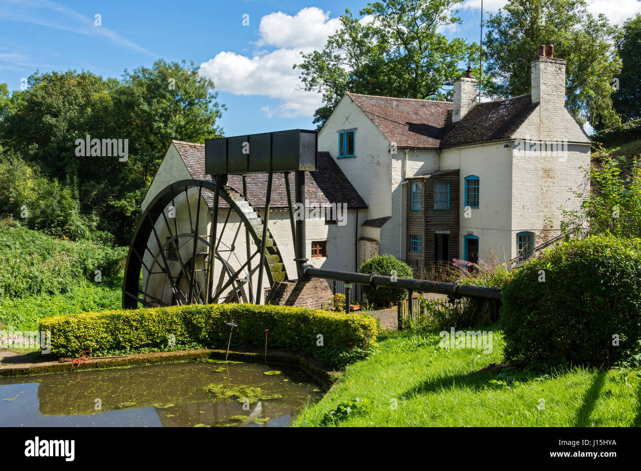 Daniel's Mühle in Eardington, in der Nähe von Bridgnorth, Shropshire, England, UK. Stockfoto