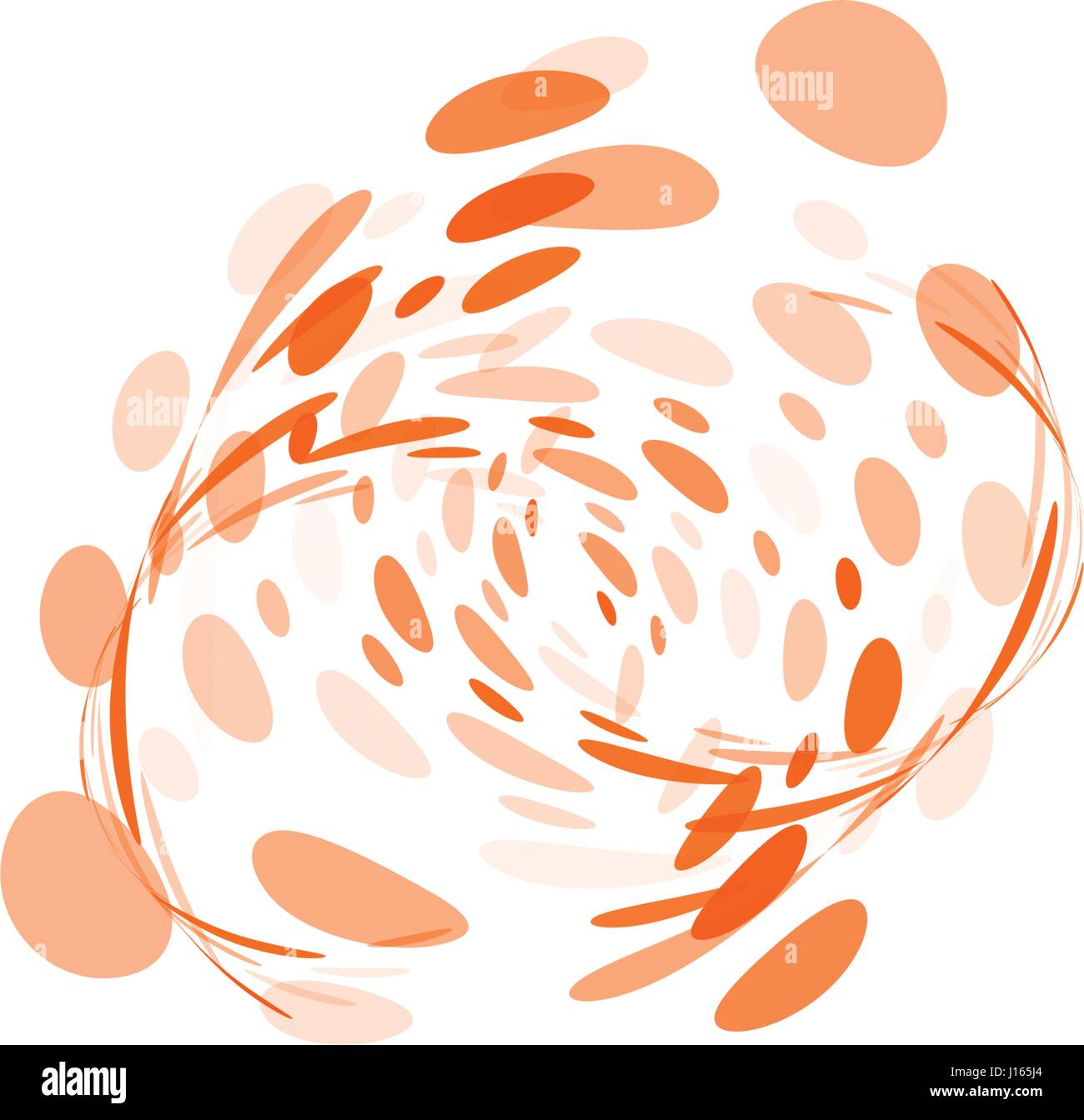 Isolierte abstrakt bunt ungewöhnliche Form Logo Blasen, gepunktete Schriftzug auf schwarzem Hintergrund-Vektor-illustration Stock Vektor