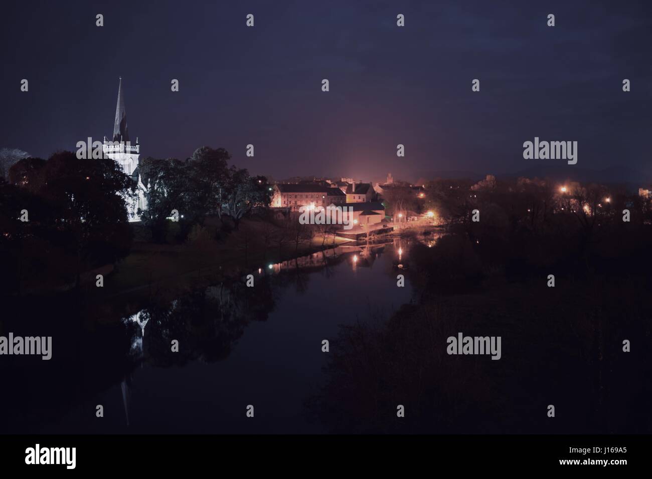 Blick auf das Schloss Stockfoto