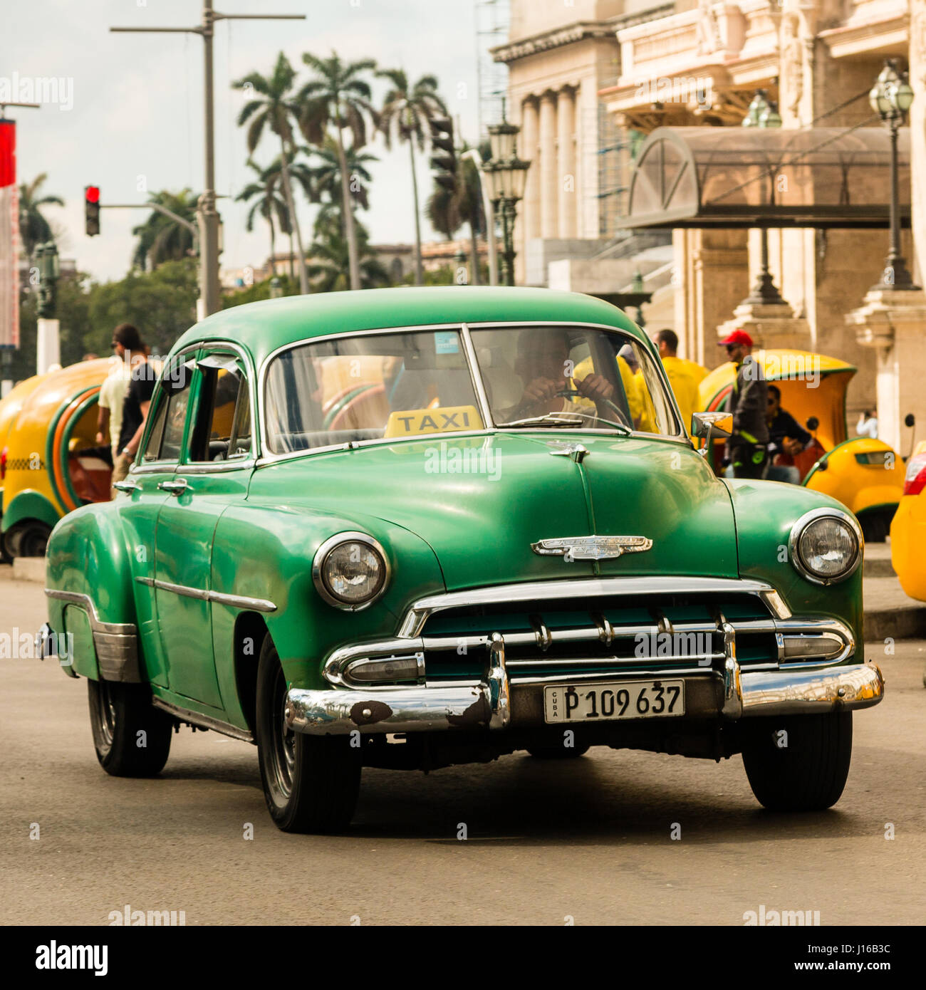 1950er Jahre amerikanische klassische Oldtimer, Havanna, Kuba Stockfoto