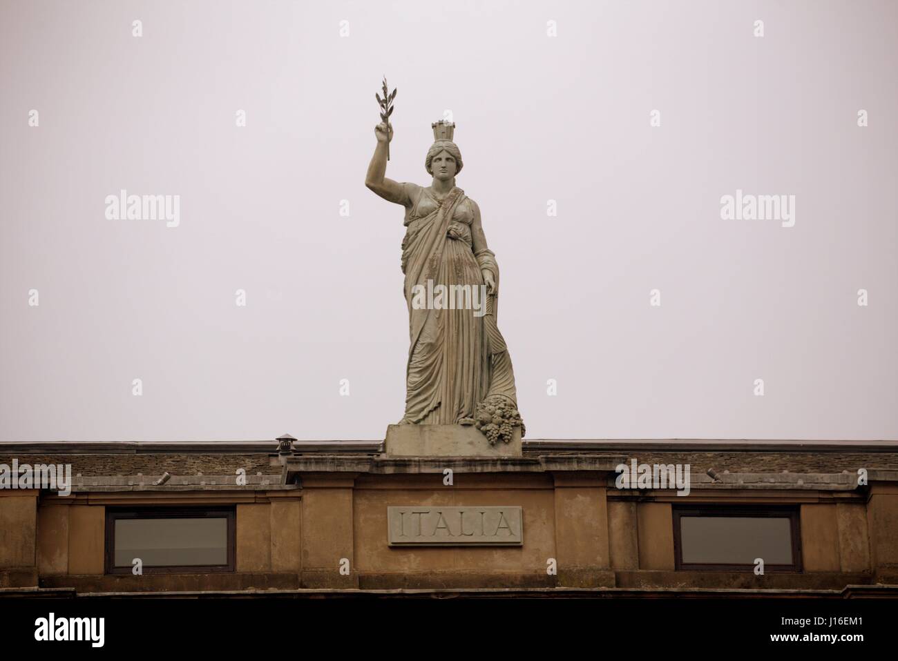 Italia-italienische Zentrum statue Stockfoto