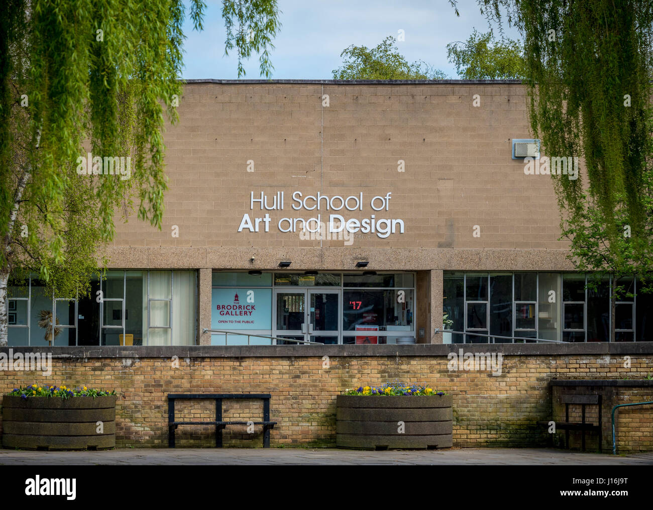 Hull School of Art and Design, Hull. Stockfoto
