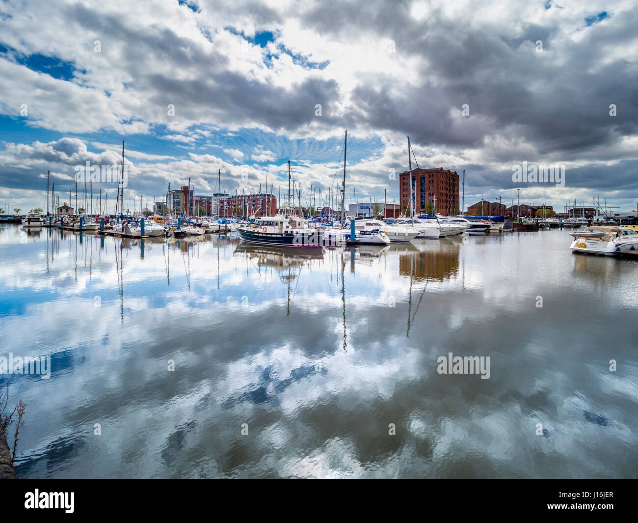 Hull Marina, Hull, UK. Stockfoto