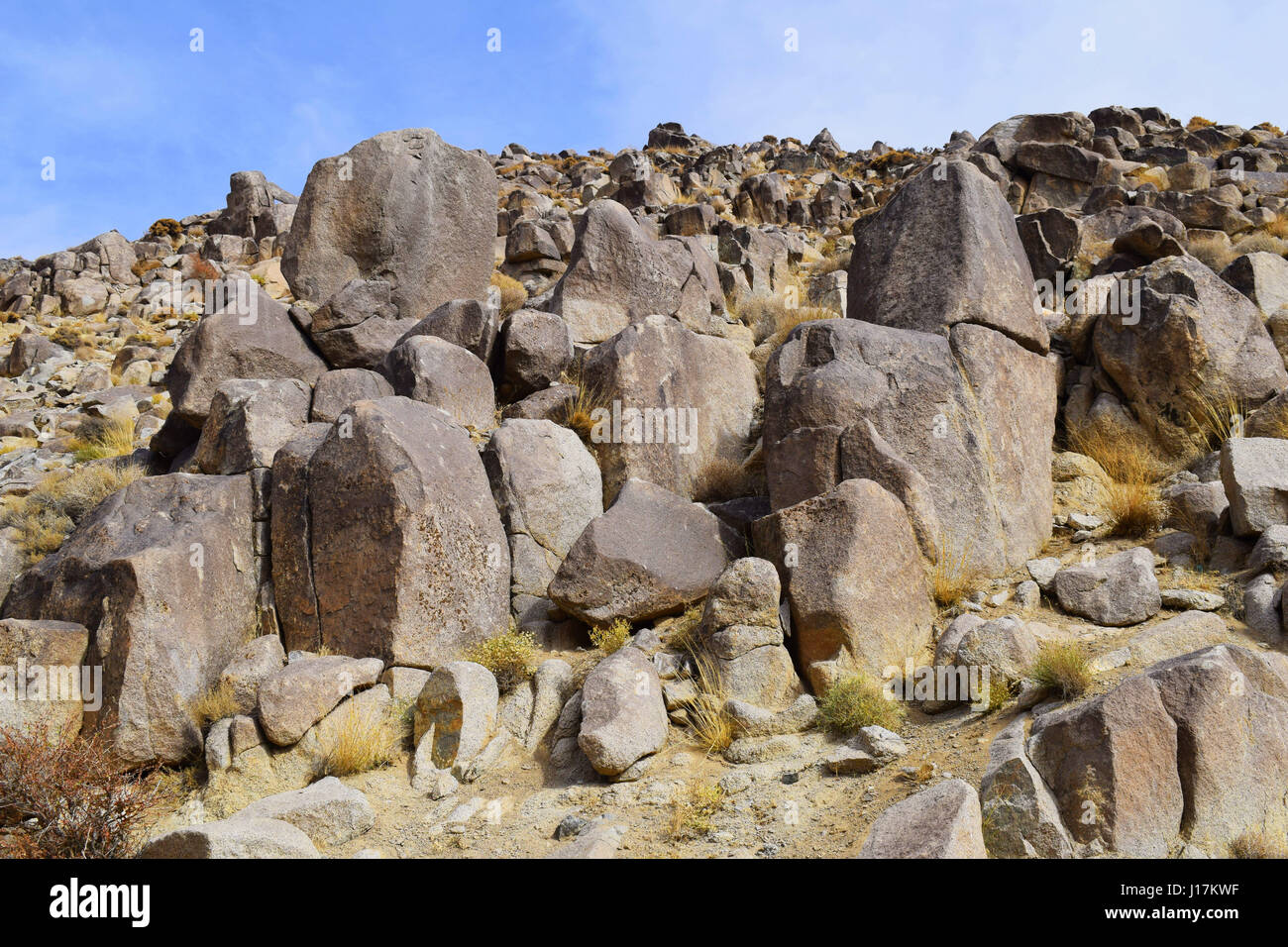 einige der Bilder habe ich für mein wissenschaftliches Projekt in der Geologie Stockfoto