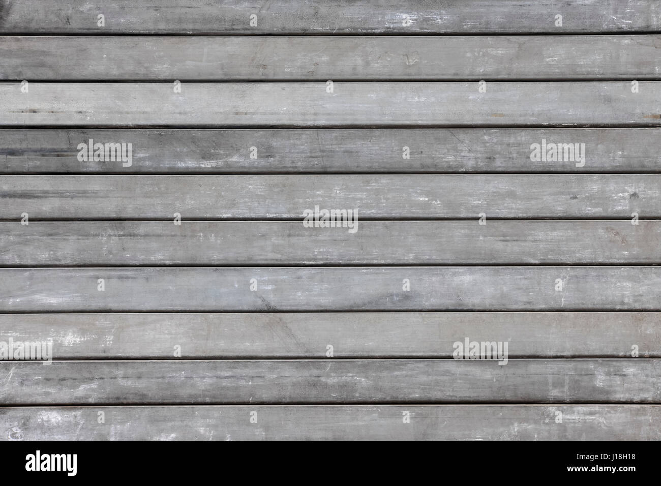 Gray verwitterte Bretter Hintergrund der alten hölzernen Planken Stockfoto