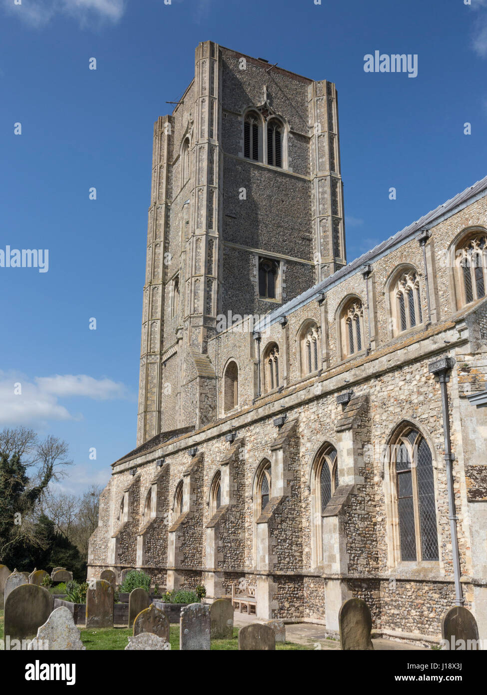 Wymondham Abtei, Norfolk, England Stockfoto