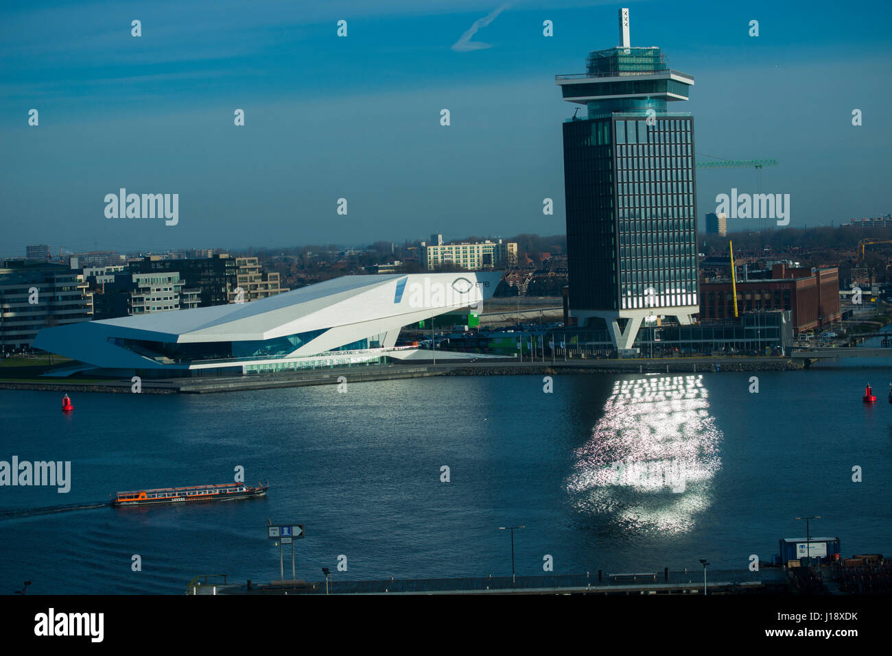 Amsterdam-Ansichten Stockfoto
