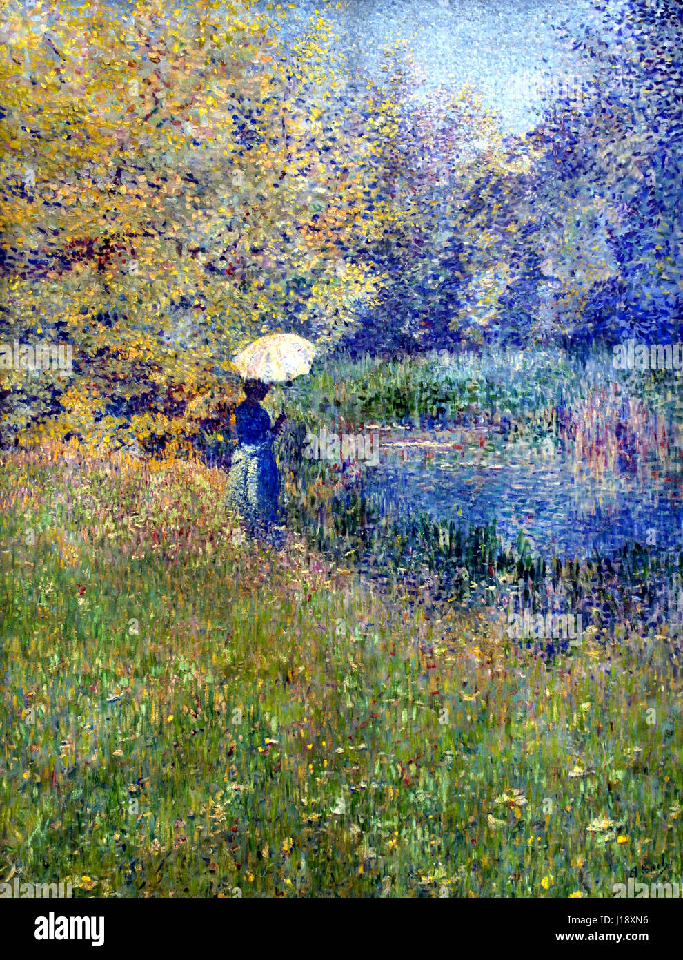 Anna Boch (1848 – 1936) Frau IN Belgien Belgien Landschaft 1890-1892 Stockfoto