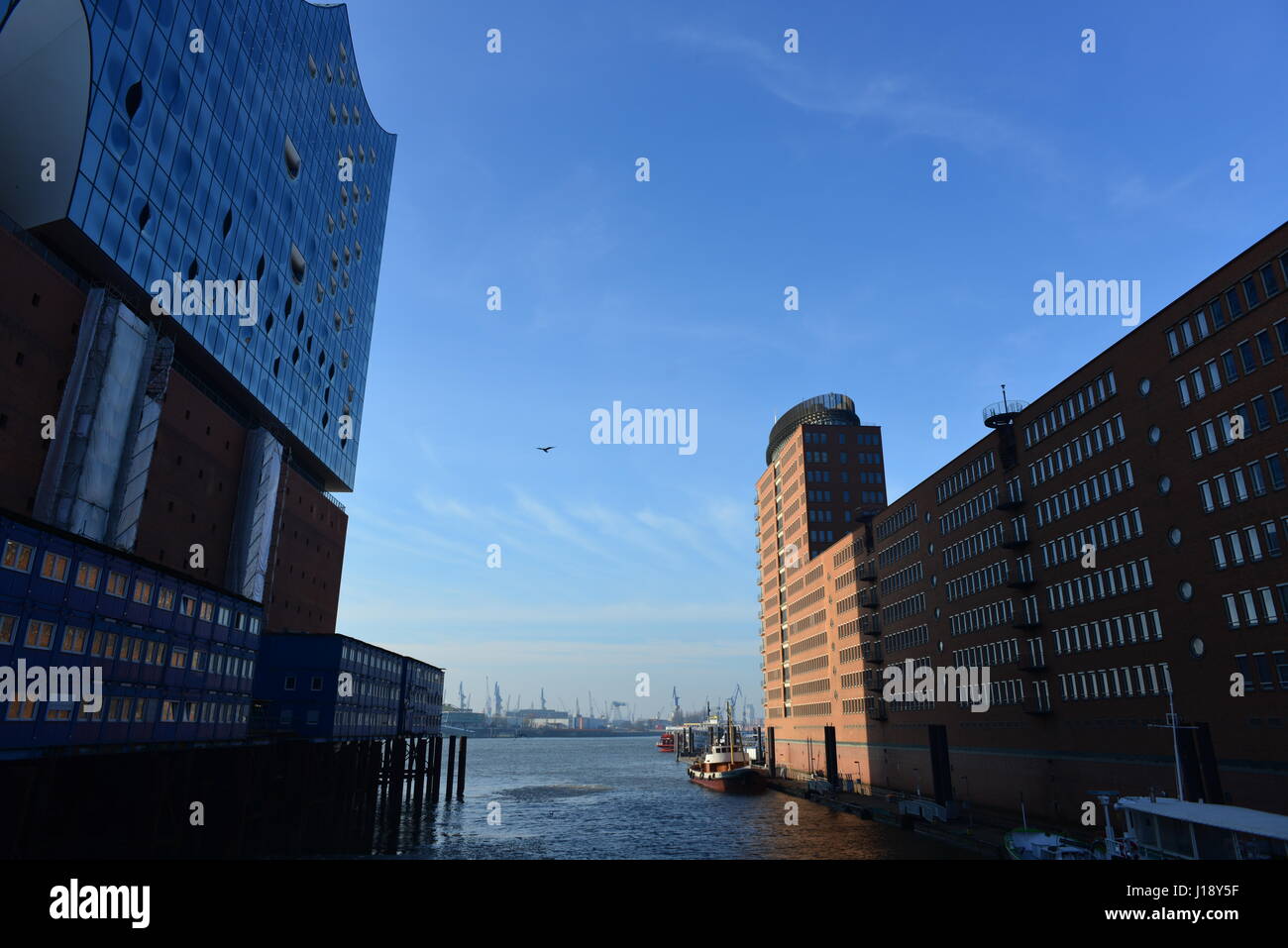 Hamburg, Elbphilharmonie Stockfoto