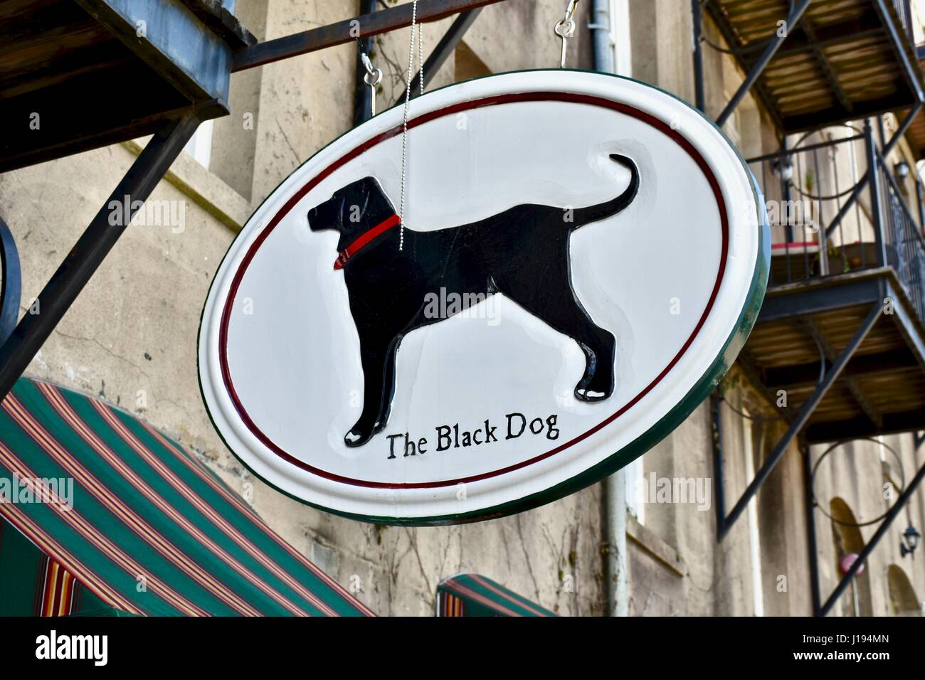 Der schwarze Hund General Store, Savannah, GA, USA Stockfoto