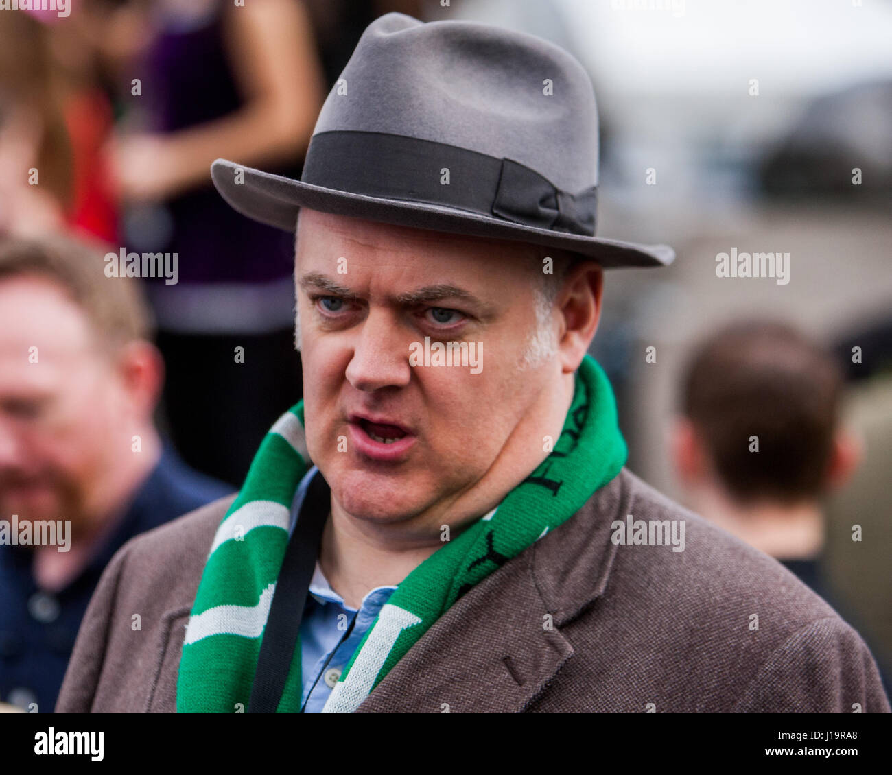 St Patricks Day Feierlichkeiten in Trafalgar Platz London mit: Dara Ó Briain wo: London, Vereinigtes Königreich bei: Kredit-19. März 2017: Wheatley/WENN Stockfoto