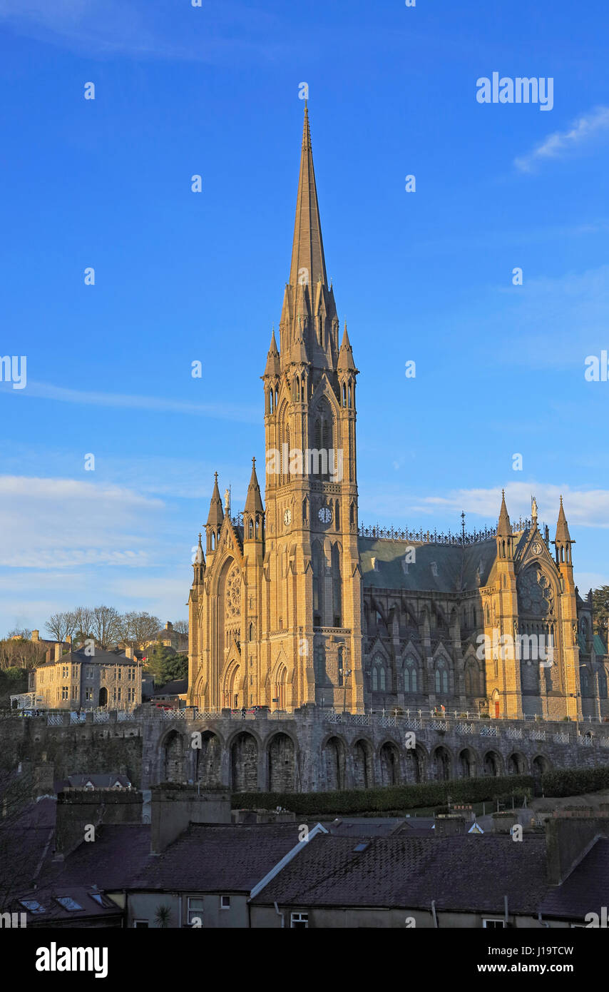 Die Domkirche St. Colman, Cobh, County Cork, Irland, Republik Irland Stockfoto